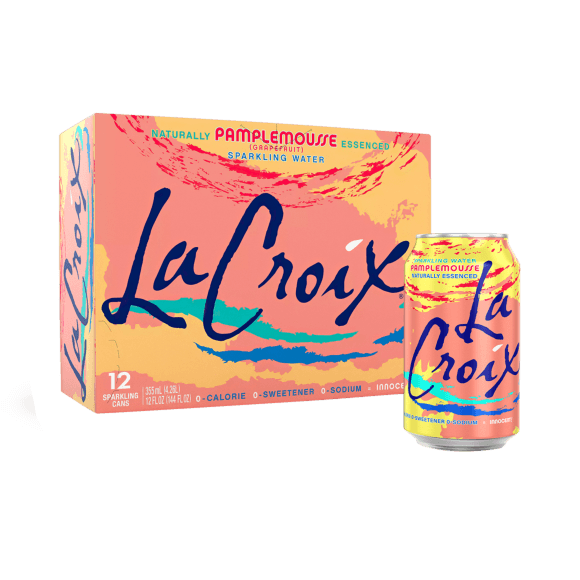 NA-LA CROIX SPARKLING WATER GRAPEFRUIT 12PK