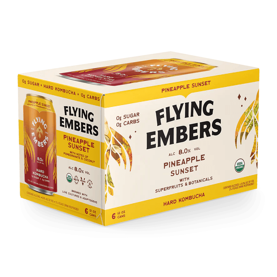 FLYING EMBERS PINEAPPLE SUNSET 12OZ 6PK