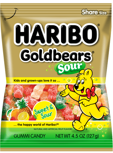 HARIBO SOUR BEARS 5.0OZ