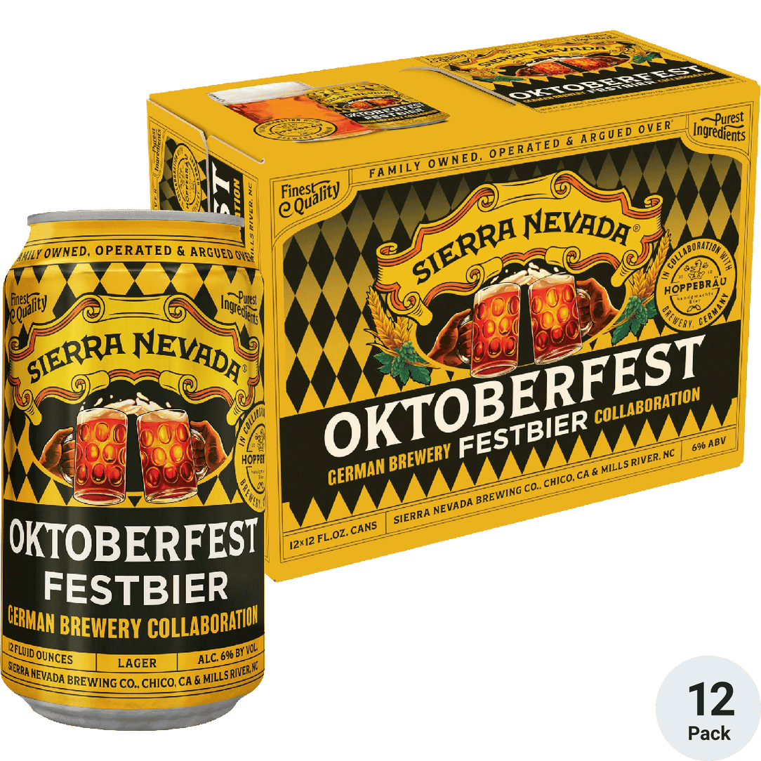 SIERRA NEVADA OKTOBERFEST FESTBIER 12OZ CANS 12PK
