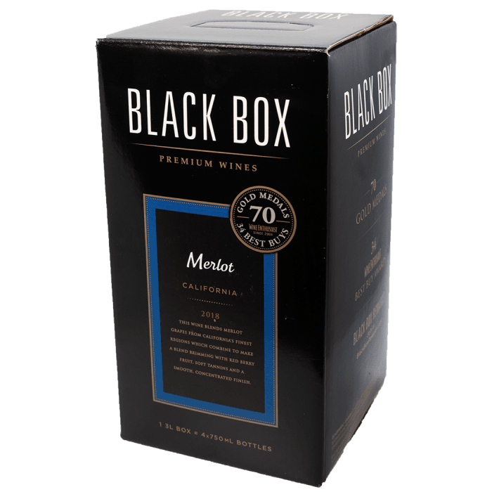 BLACK BOX MERLOT 3L