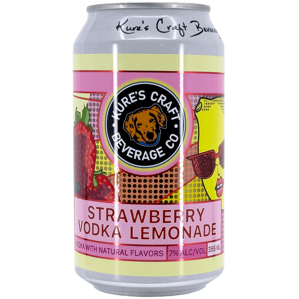 KURE'S COCKTAIL STRAWBERRY LEMONADE 4PK