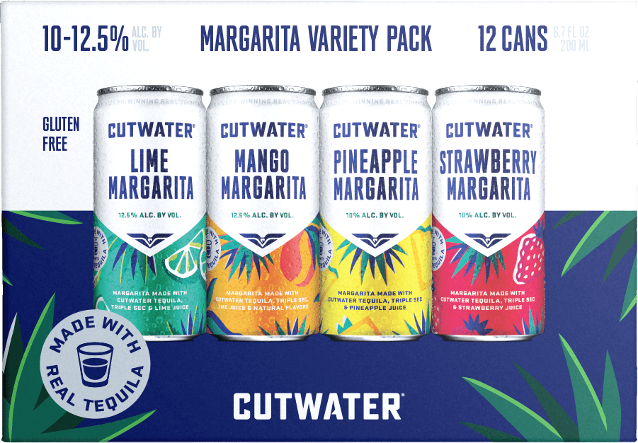 CUTWATER SAMPLER MARGARITA 12PK